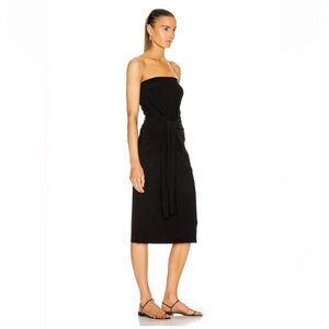 Norma Kamali All in One Convertible Black Dress Small